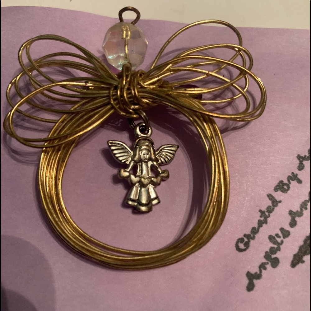 Angels amazing handmade pin nice gift has a Angel